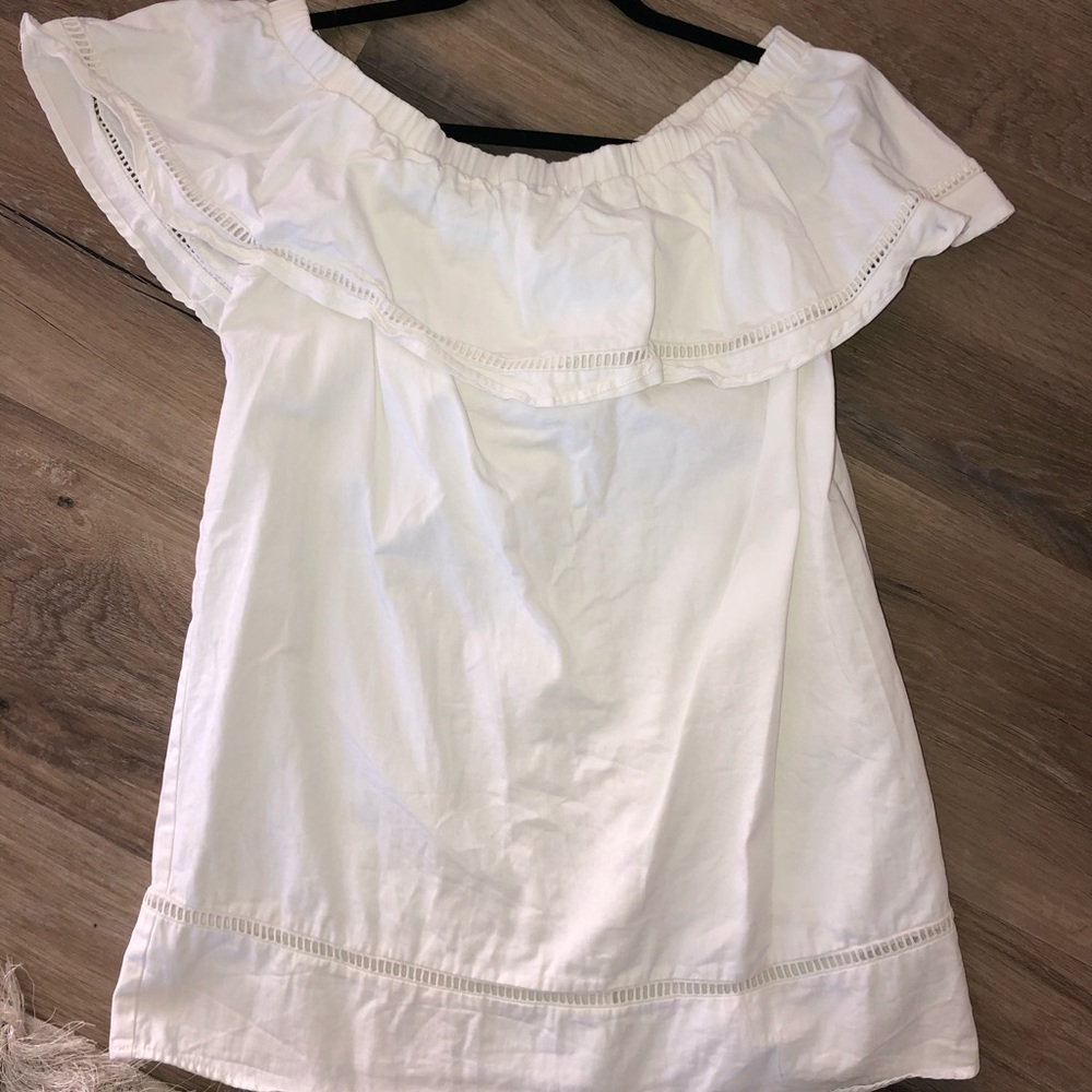 Vici white off shoulder dress